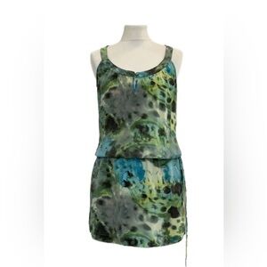 Joe Fresh, silk watercolour dress